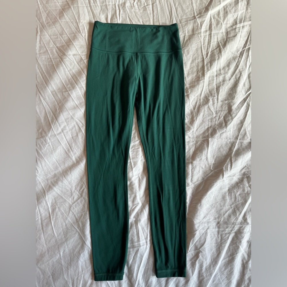 Athleta Green High-Waisted XS Leggings